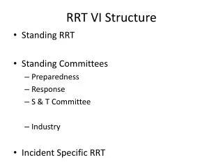 RRT VI Structure