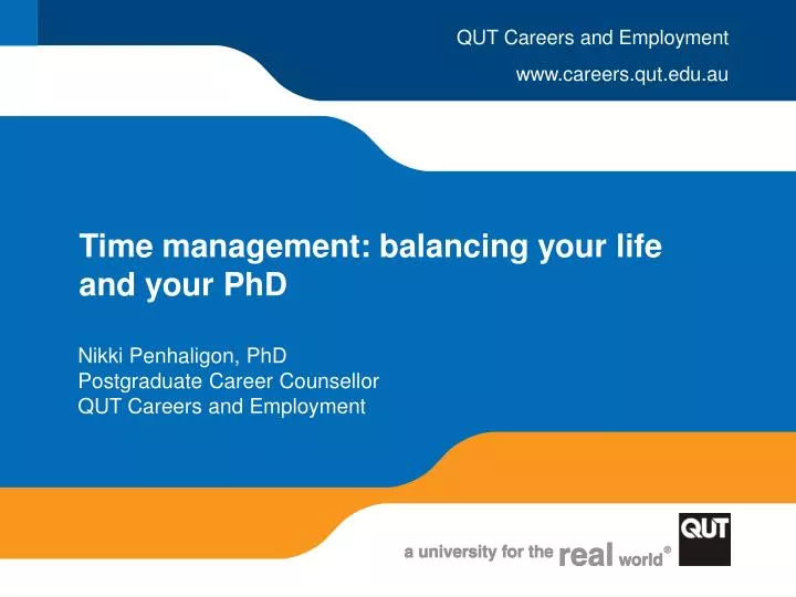 time management balancing your life and your phd