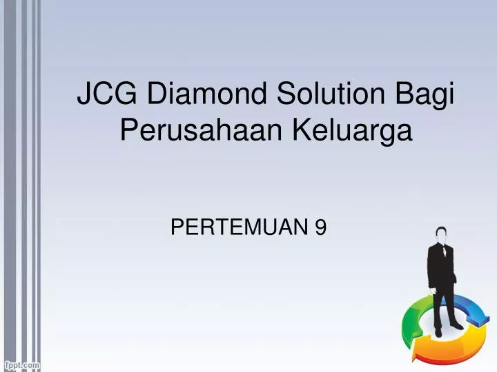 jcg diamond solution bagi perusahaan keluarga