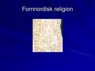 fornnordisk religion