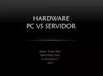 Hardware Pc Vs Servidor - slide 1