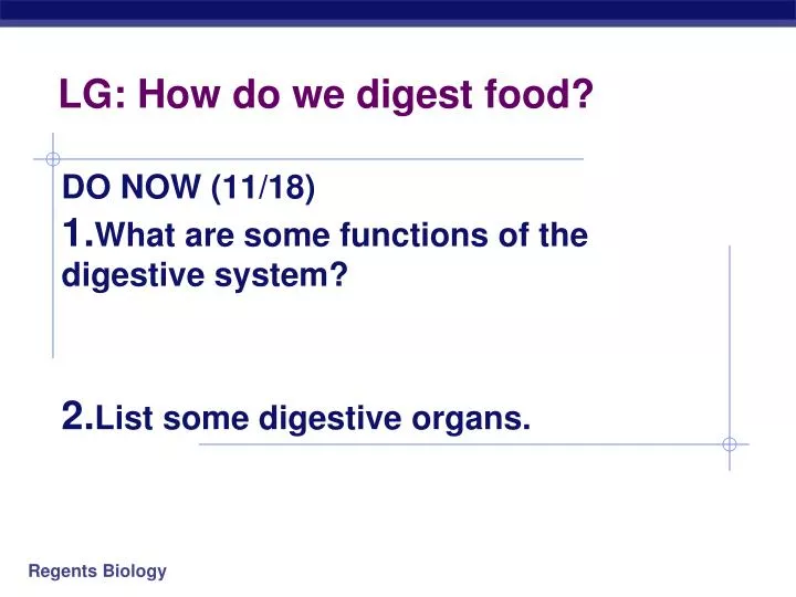 lg how do we digest food
