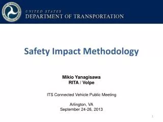 Safety Impact Methodology
