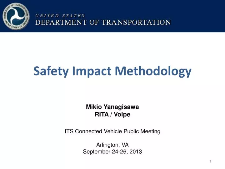 safety impact methodology