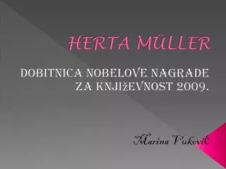 herta m ller