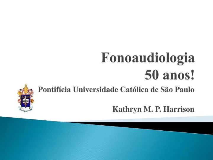 fonoaudiologia 50 anos
