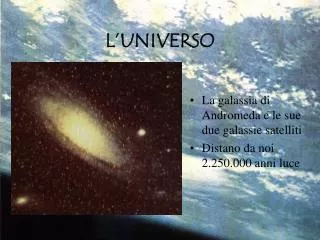 l universo
