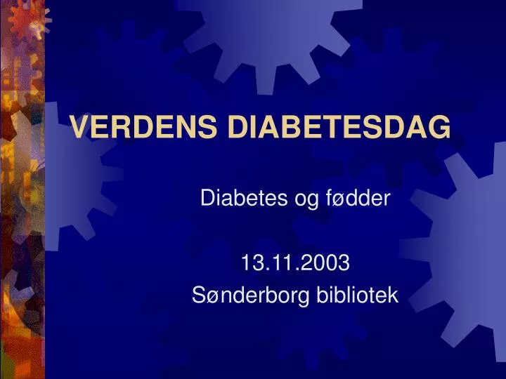 verdens diabetesdag