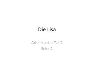 die lisa