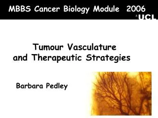 MBBS Cancer Biology Module 2006