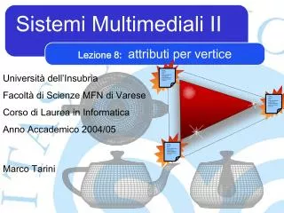 sistemi multimediali ii