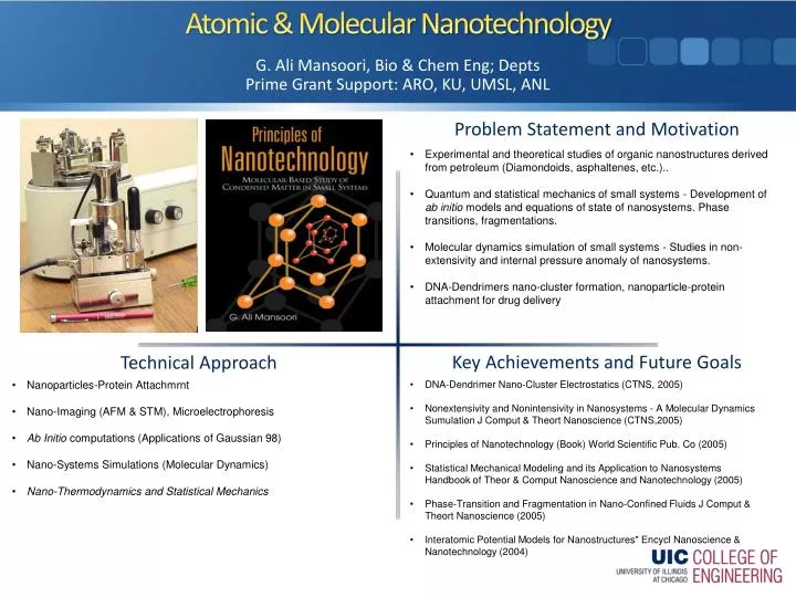 atomic molecular nanotechnology