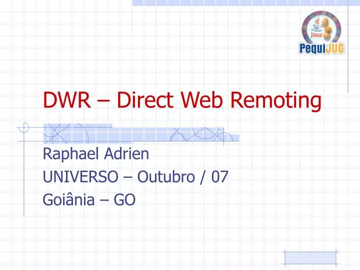 dwr direct web remoting