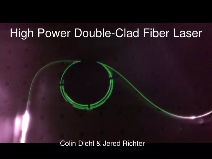 high power double clad fiber laser