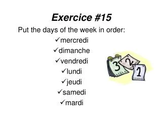 exercice 15