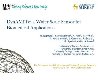 DynAMITe: a Wafer Scale Sensor for Biomedical Applications