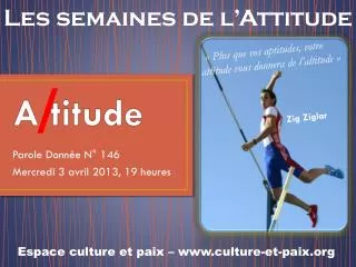 a titude