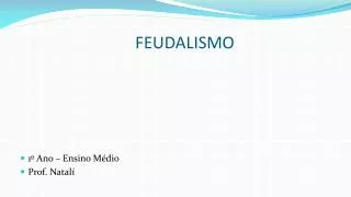 feudalismo