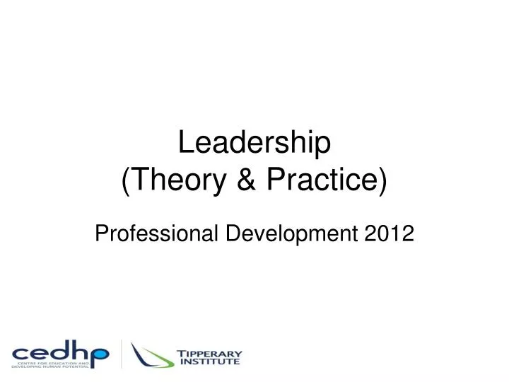 leadership theory practice