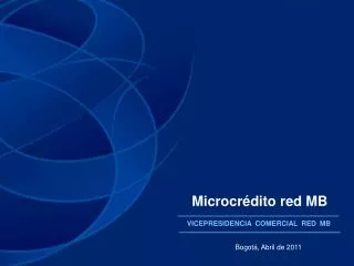 microcr dito red mb