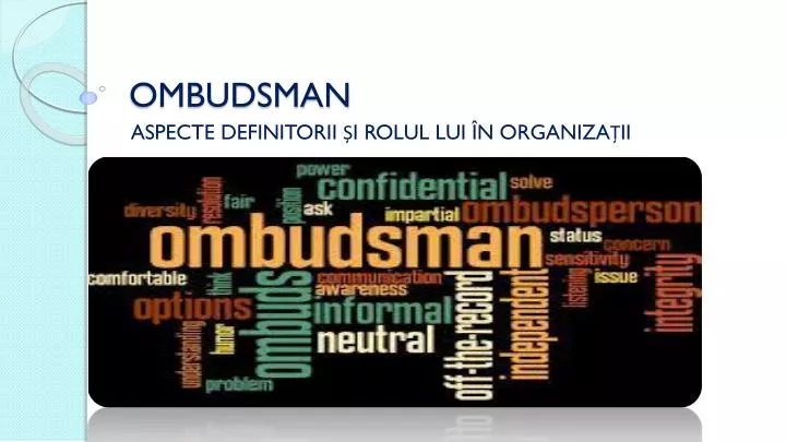 ombudsman