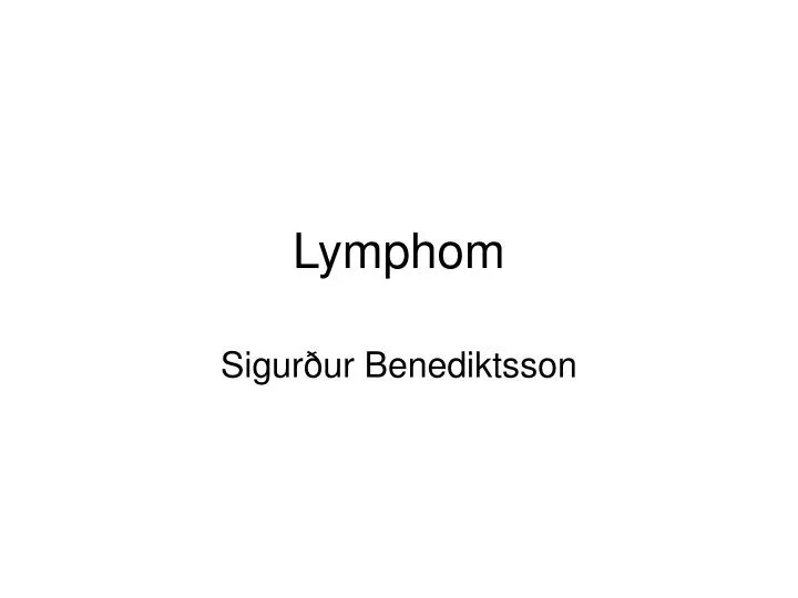 lymphom
