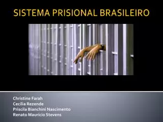 christine farah cec lia rezende priscila bianchini nascimento renato maur cio stevens