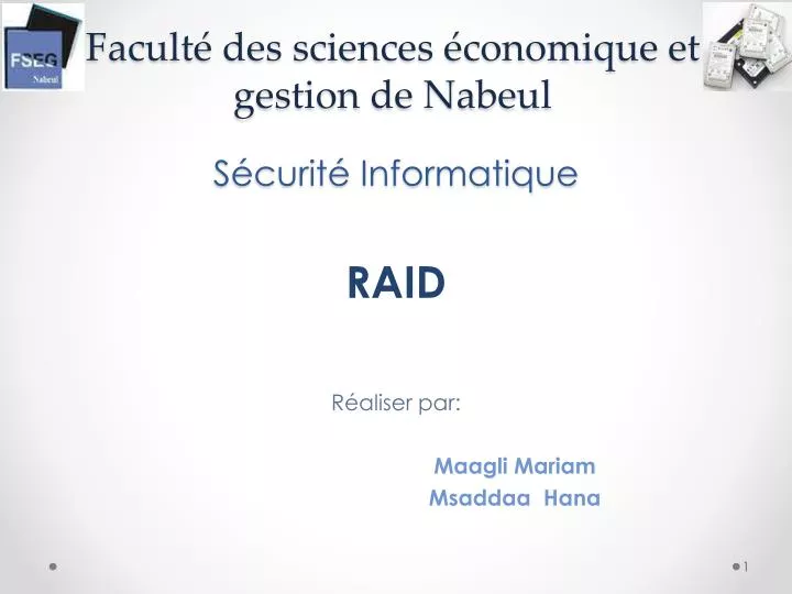 facult des sciences conomique et gestion de nabeul