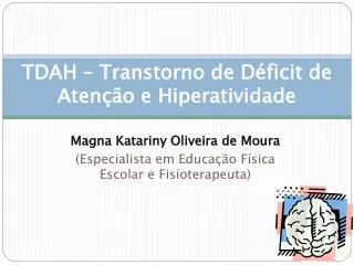 tdah transtorno de d ficit de aten o e hiperatividade