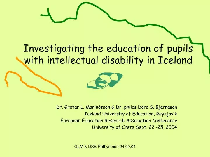 investigating the education of pupils with intellectual disability in iceland