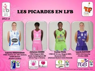 les picardes en lfb