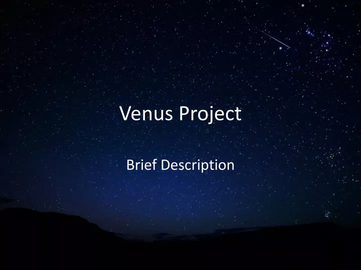 venus project