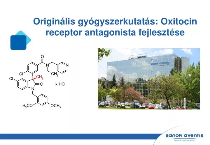 origin lis gy gyszerkutat s oxitocin receptor antagonista fejleszt se