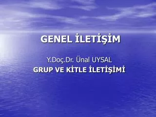genel let m