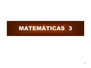 matem ticas 3