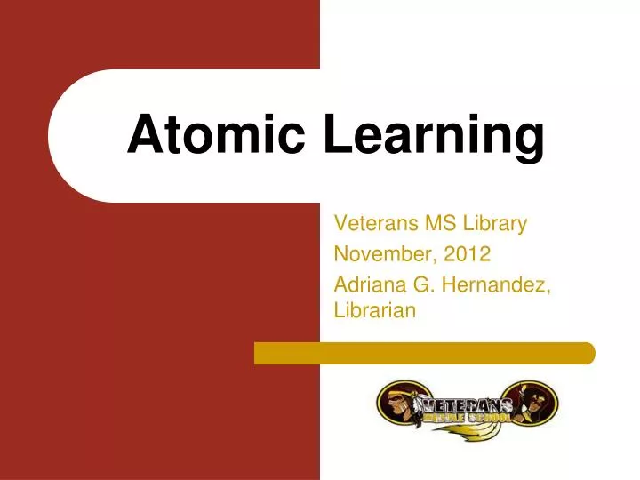 atomic learning