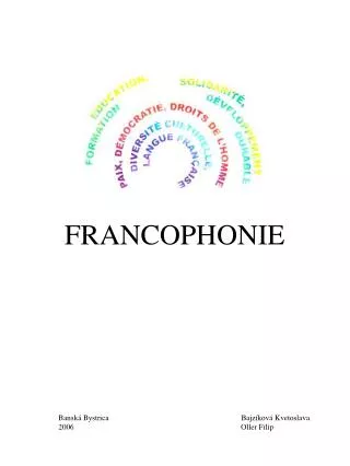 francophonie