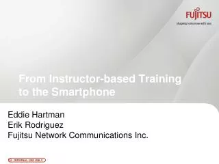 From Instructor-based Training to the Smartphone