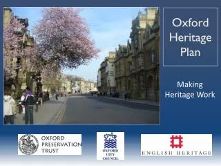 Oxford Heritage Plan