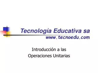 tecnolog a educativa sa www tecnoedu com