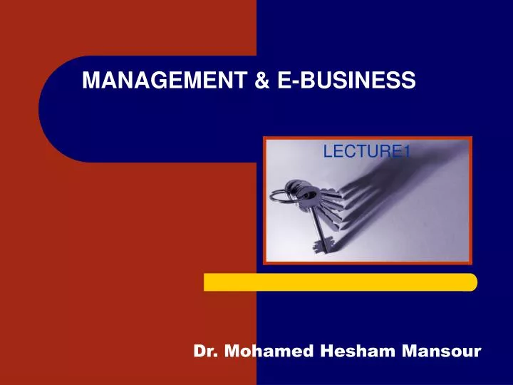 management e business