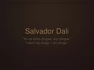 salvador dali