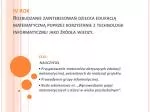 CELE: NAUCZYCIEL - slide 1