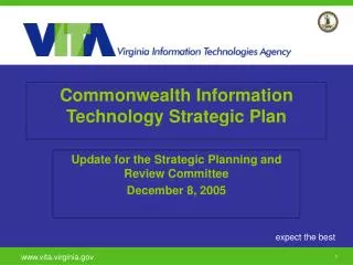 Commonwealth Information Technology Strategic Plan