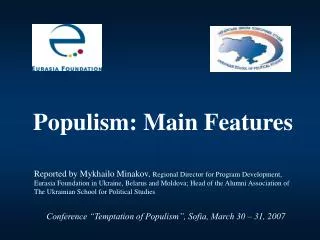 Populism: Main Features