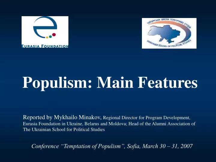 populism main features