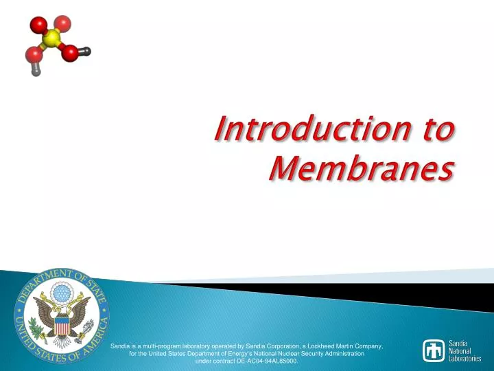 introduction to membranes