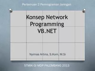 konsep network programming vb net
