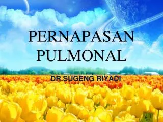 pernapasan pulmonal