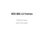 IEEE 802.11 Frames - slide 1